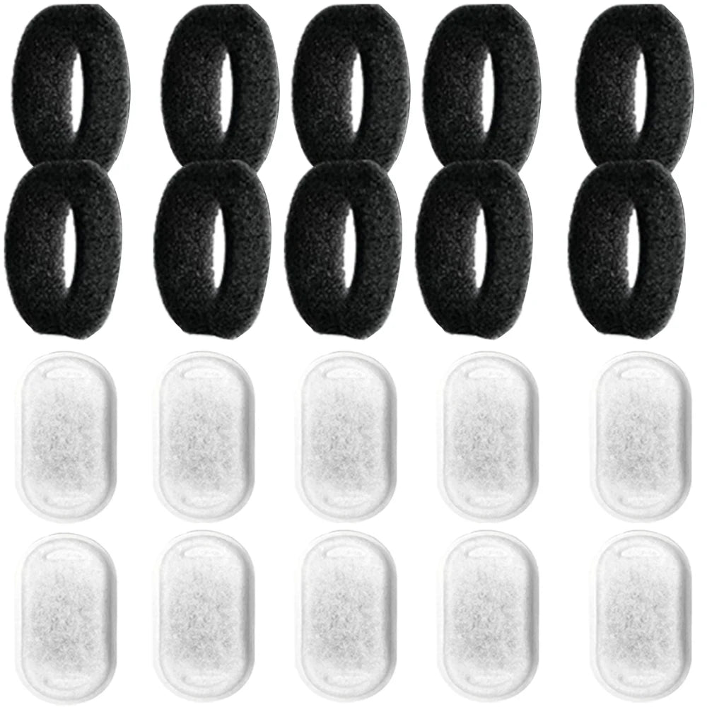 Zelquira AquaFilter Pack — Filtros de Repuesto para Fuente AquaSmart · Pack 3, 6 o 12 unidades