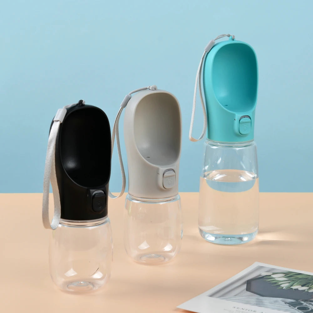 Zelquira HydroGo — Botella Portátil de Hidratación para Perros y Gatos
