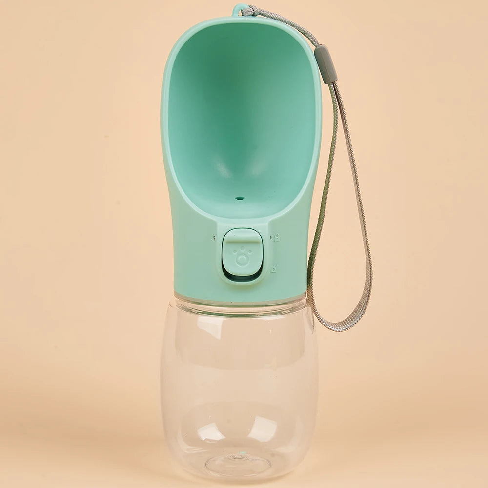 Zelquira HydroGo — Botella Portátil de Hidratación para Perros y Gatos